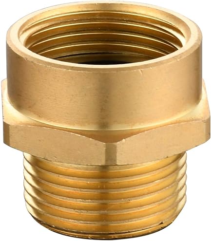 Adattatore Per Raccordo Filettato 1/8 Maschio BSP A NPT - Ottone, Connettore Per Tubi