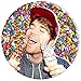 Shane Dawson 260013 Ice Cream PopSockets Stand for Smartphones & Tablets PopSockets PopGrip: Swappable Grip for Phones & Tablets PopSockets Adhesive PopGrip