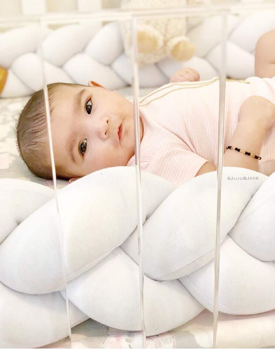 juju and jake braided crib bumper