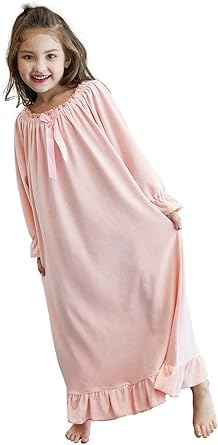 long pink nightgown