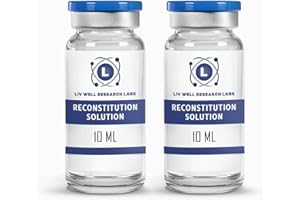 LIV WELL RESEARCH LABS Reconstitution Solution 2-Pack - 10ml - Ultra Clean | Made in USA