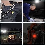 URAQT Mini LED COB Flashlight 1000 Lumens 7 Modes Keychain USB Rechargeable view 7