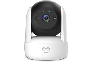 Geeni Orbit 3MP Smart PTZ Security Camera – 2K HD Indoor Security Camera with Auto-Follow Motion Tracking, Pan, Tilt, & Digit