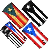 Ninvstg 4Pcs Headbands Face Scarf Magic Tube Bandana Headwear Neck Gaiter Balaclava