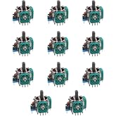XIAMI 10pcs Analog Joystick Module Sensor Replacement for PS4 Dualshock 4 Xbox One