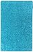 Ottomanson Luxury Collection Rug, 5 ft x 6 ft 6 in, Turquoise
