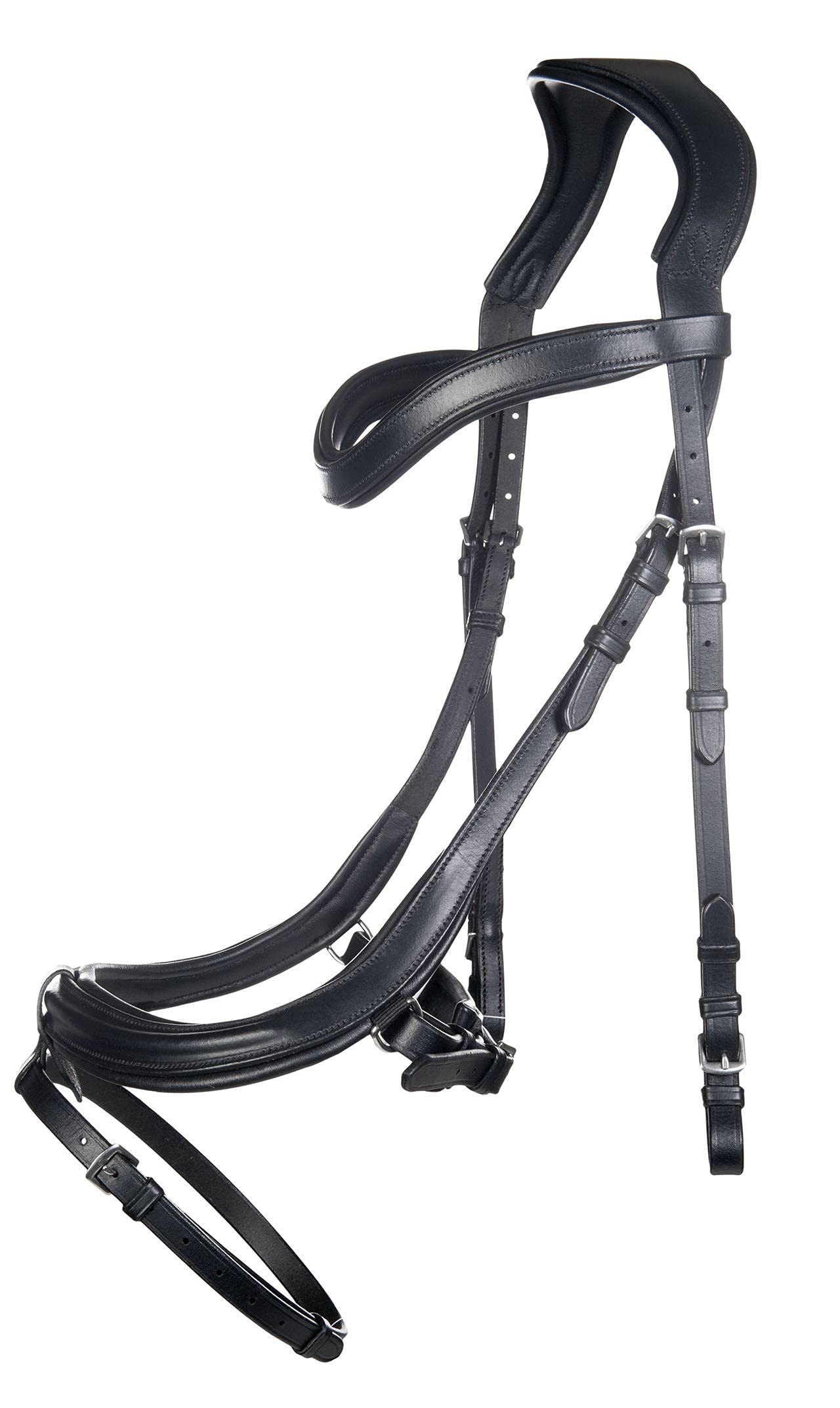 HKM Anatomic Bridle Black Pony