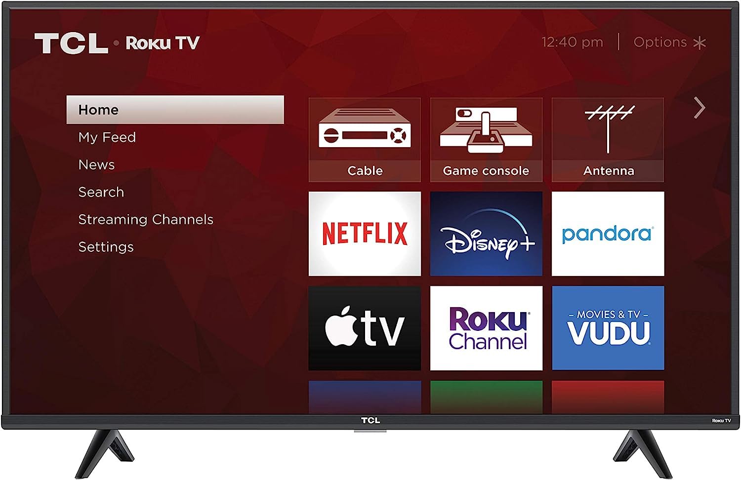 Photo 1 of ******PARTS ONLY*******TCL 43" Class 4-Series 4K UHD HDR LED Smart Roku TV - 43S451 (Renewed)