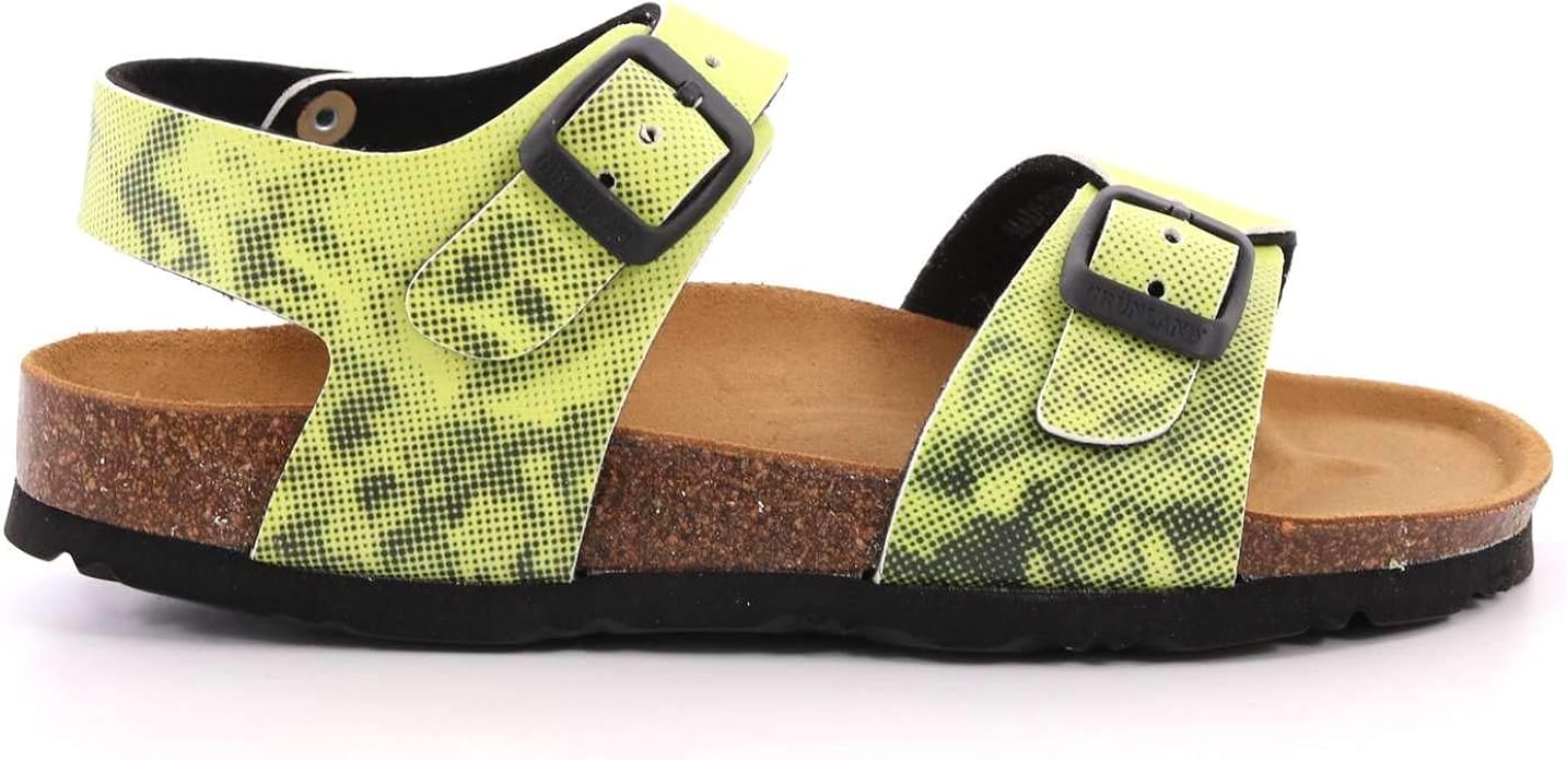 Grunland 323 SB1225 Children�s Sandal Green Size 12.5