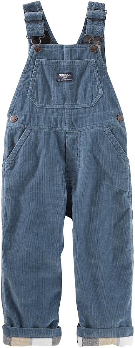 oshkosh green corduroy overalls