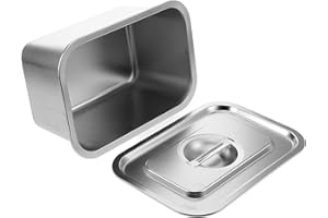 JOINPAYA Countertop Stainless Steel Compost Bin for Kitchen Food Waste with Leak-Proof Lid