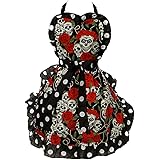 Hemet Skulls and Roses Full Apron