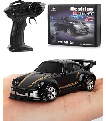 Amazon.com: FLYCOLOR Turbo Racing C62 1:76 Scale Drift RC Car with