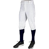 Champro Mens Triple Crown 2.0 Baseball Knickers with Pinstripes