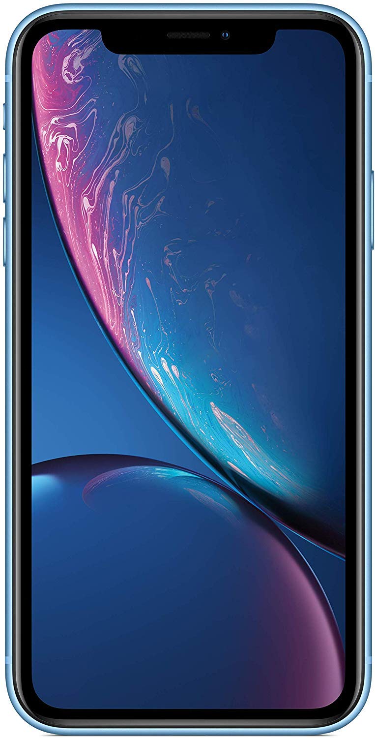 Apple iPhone XR, 64GB, Blue (Renewed)