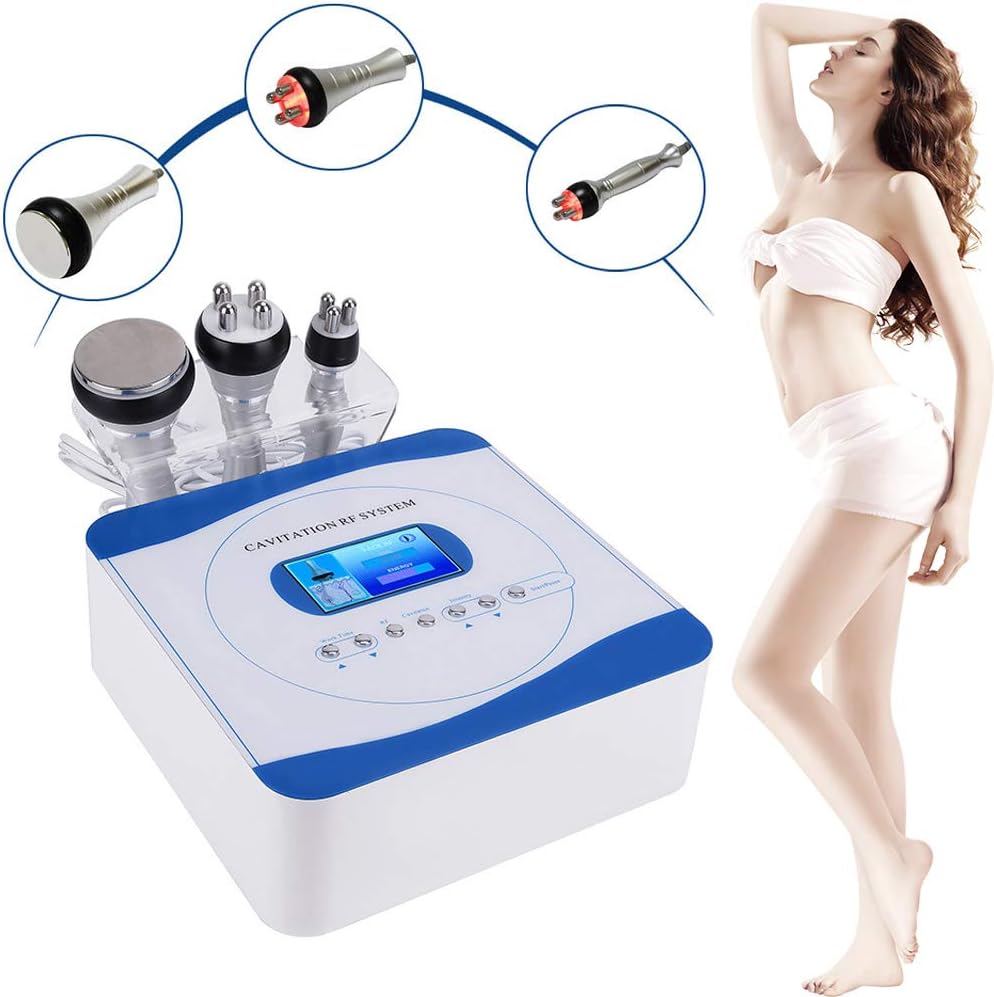 3 in 1 Slimming RF Machine Weight Loss Body Shaper Skin Care Facial Beauty Machine Negative Pressure Shaping Beauty Instrument Home Use Salon