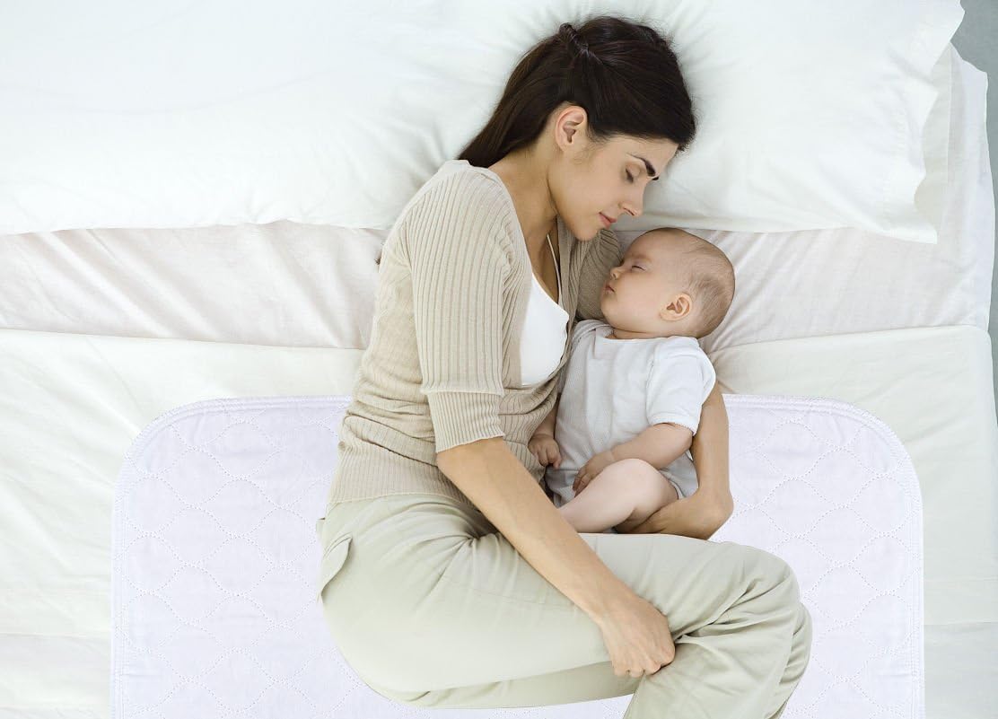 Waterproof Reusable Incontinence Bed Pads Washable Incontinence Underpads High Absorbency，28”x20”Inch Non-Slip Mattress Protector for Adults, Kids and Pets (2Pack): Health & Personal Care