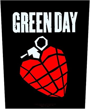 Green Day American Idiot Backpatch Amazon Co Uk Clothing