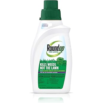 Roundup For Lawns2 Concentrate Northern 32 Oz Lawn Safe Weed Killer For Northern Lawns Kills Crabgrass Dandelion Clover Yellow Nutsedge Starts Working Immediately Amazon Sg Lawn Garden