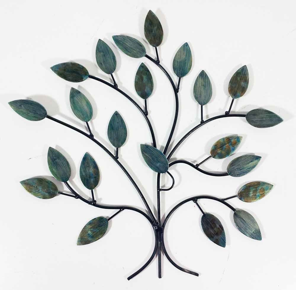 SK Style Contemporary Metal Wall Art Decor Sculpture - Cool Winter Tree Branch
