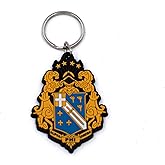 Greek Underdog Alpha Phi Omega Crest PVC Key chain