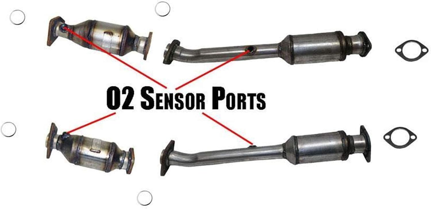 (4) NEW Catalytic Converters MADE IN USA for Nissan Xterra