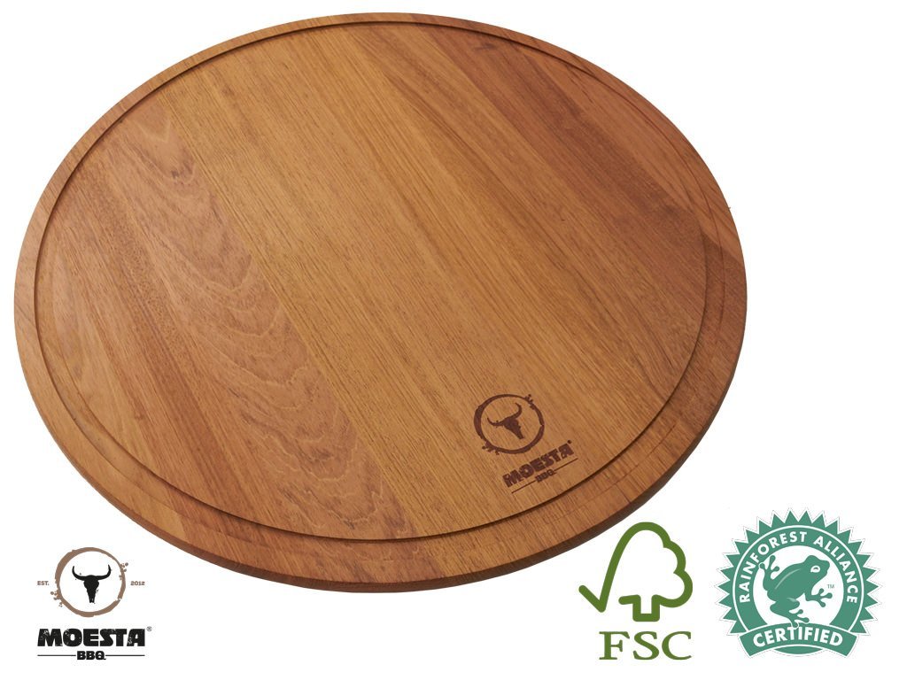 Moesta Xxl Barbecue Chopping Board 50 Cm Diameter Pizza Board Images, Photos, Reviews
