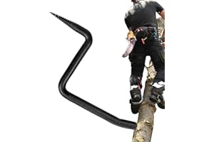 Tree Climbing Steps, Screwed Tree Steps | 20.7 cm / 8.15 Inch Outdoor Hunting Tree Stand | Non-Slip Outdoor Hunting Accessori