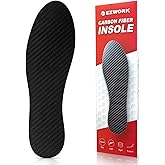 Carbon Fiber Insoles, Carbon Fiber Foot Plate 1 PC Rigid Shoe Insert Support Turf Toe, Foot Fractures, Morton Extension, Hallux Rigidus and Limitus - Alternative to Post Op Shoe