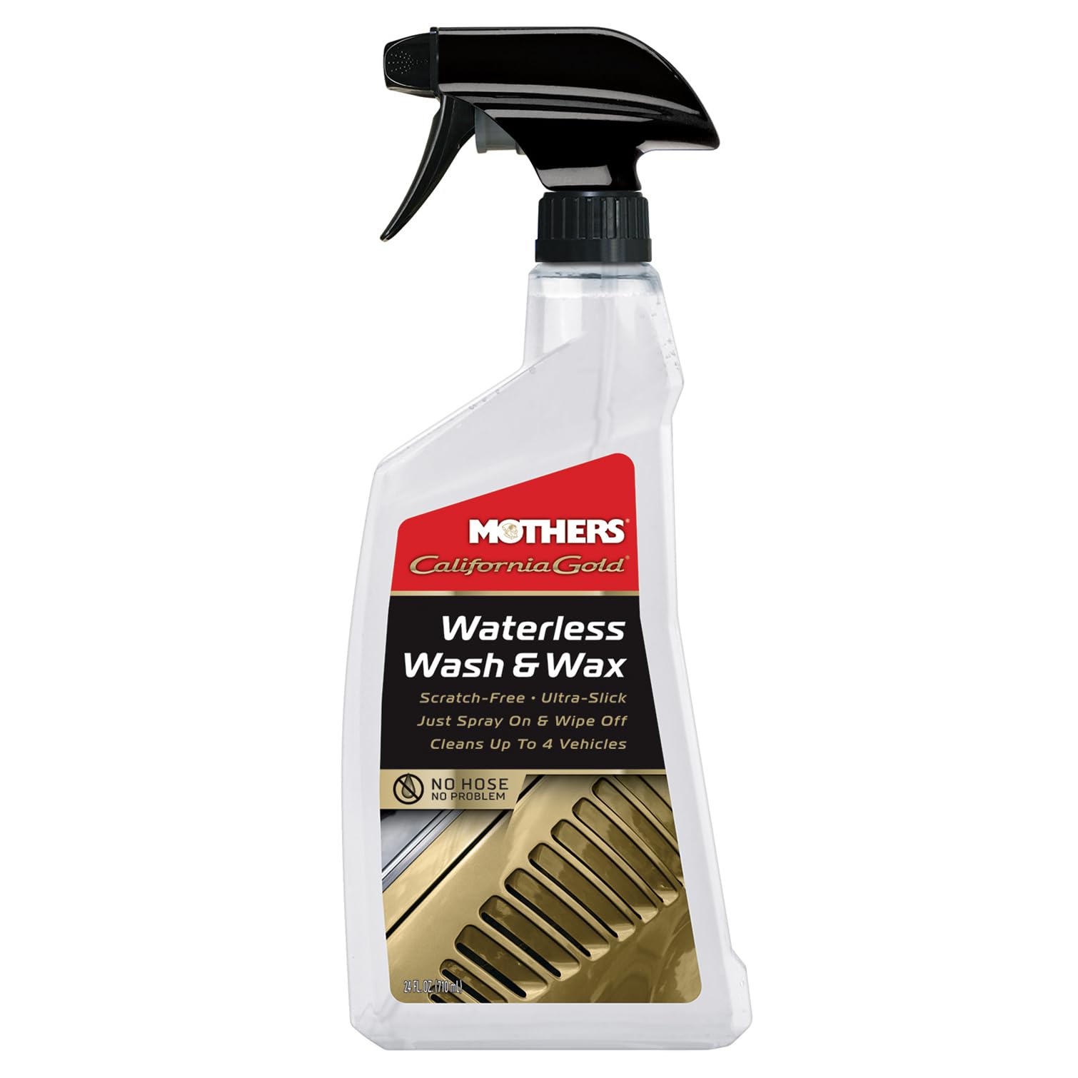 MOTHERS 05644 California Gold Waterless Wash and Wax, 710 ml