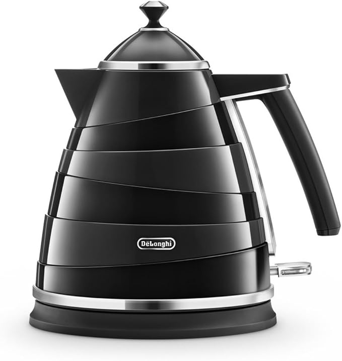 DeLonghi KBA 2001.BK electric kettle 1.7 L Black 2000 W DeLonghi KBA