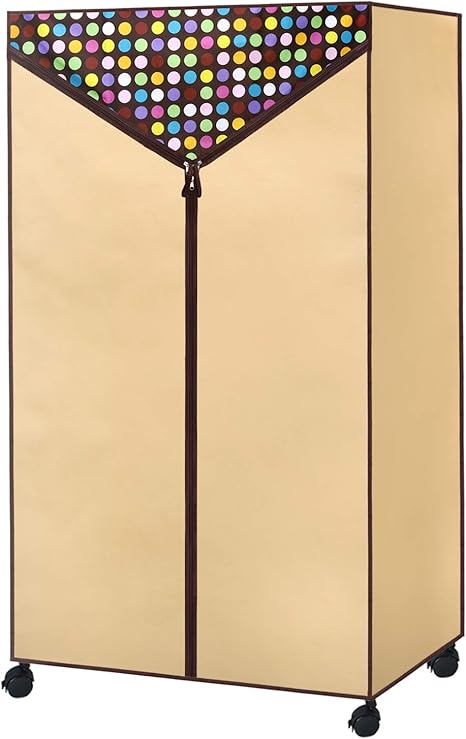 Amazon Luckycoco ワードローブカバー メタルラックワードローブシリーズスチールラックカバーハンガーラックカバー ラックカバー 衣類収納 洋服掛け スチールラック 専用カバー ホコリよけ 幅90用 ワードローブ オンライン通販