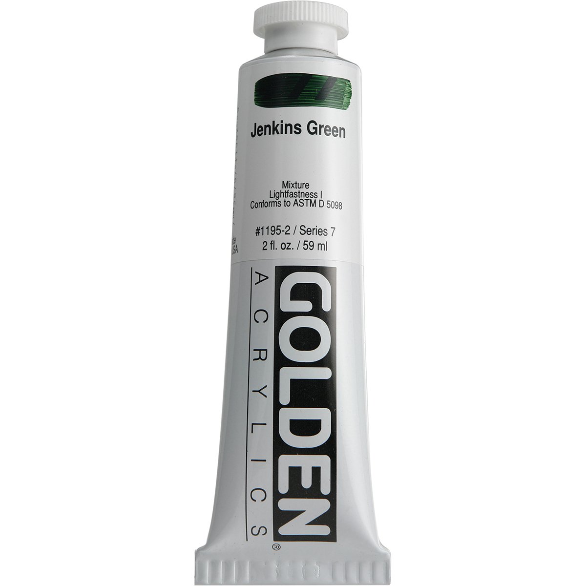 ProArt Golden Heavy Body Acrylic Paint 2 ozJenkins Green Amazon.co