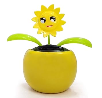 solar sunflower toy
