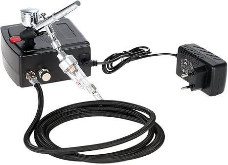 KKmoon 100-240V Aerógrafo Compresor Profesional Juego de