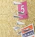 AKOAK 6 Pcs/Set Creative Novelty Cork Board Flying Pushing Paper Airplane Pushpins Cork Board Tacks