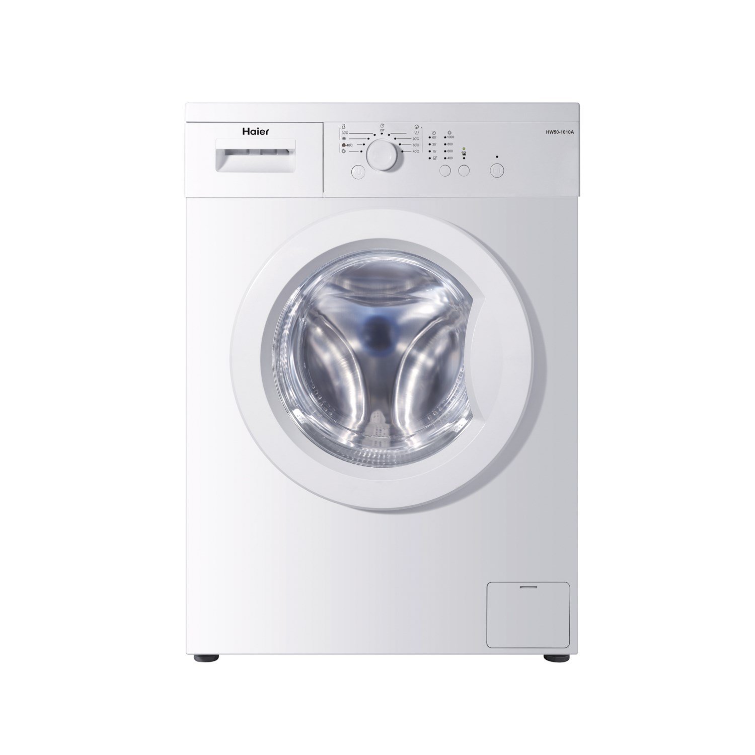 Haier HW501010A 5kg 1000rpm Freestanding Washing Machine White Amazon