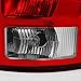 AKKON - For Dodge Ram 1500 | 2500 |3500 Pickup Truck Red Clear Tail Lights Replacement With Circuit Board Pair