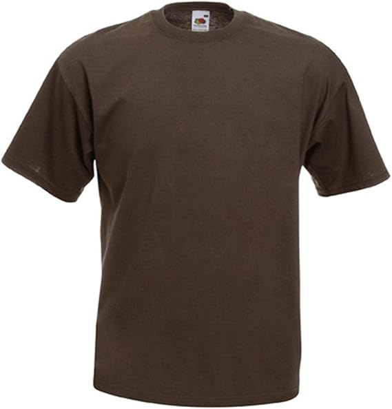 Chocolate TShirt Plain Tee Apparel Clothing for him or her Amazon.co.uk Clothing