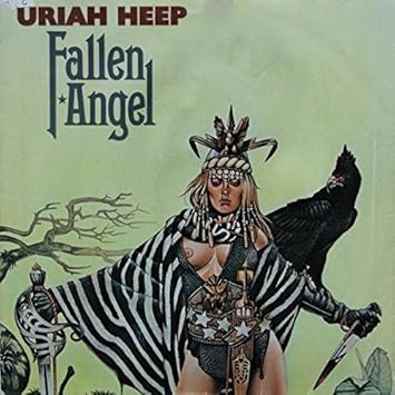 Amazon Com Uriah Heep Fallen Angel Bronze Records 26 449 Xot Music