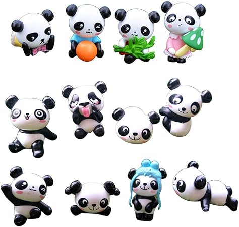 plastic panda toys