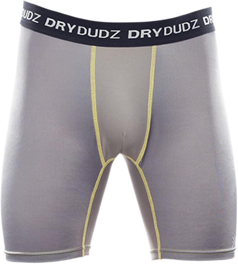 Dry Dudz Men's Compression Quick Dry Shorts Gray