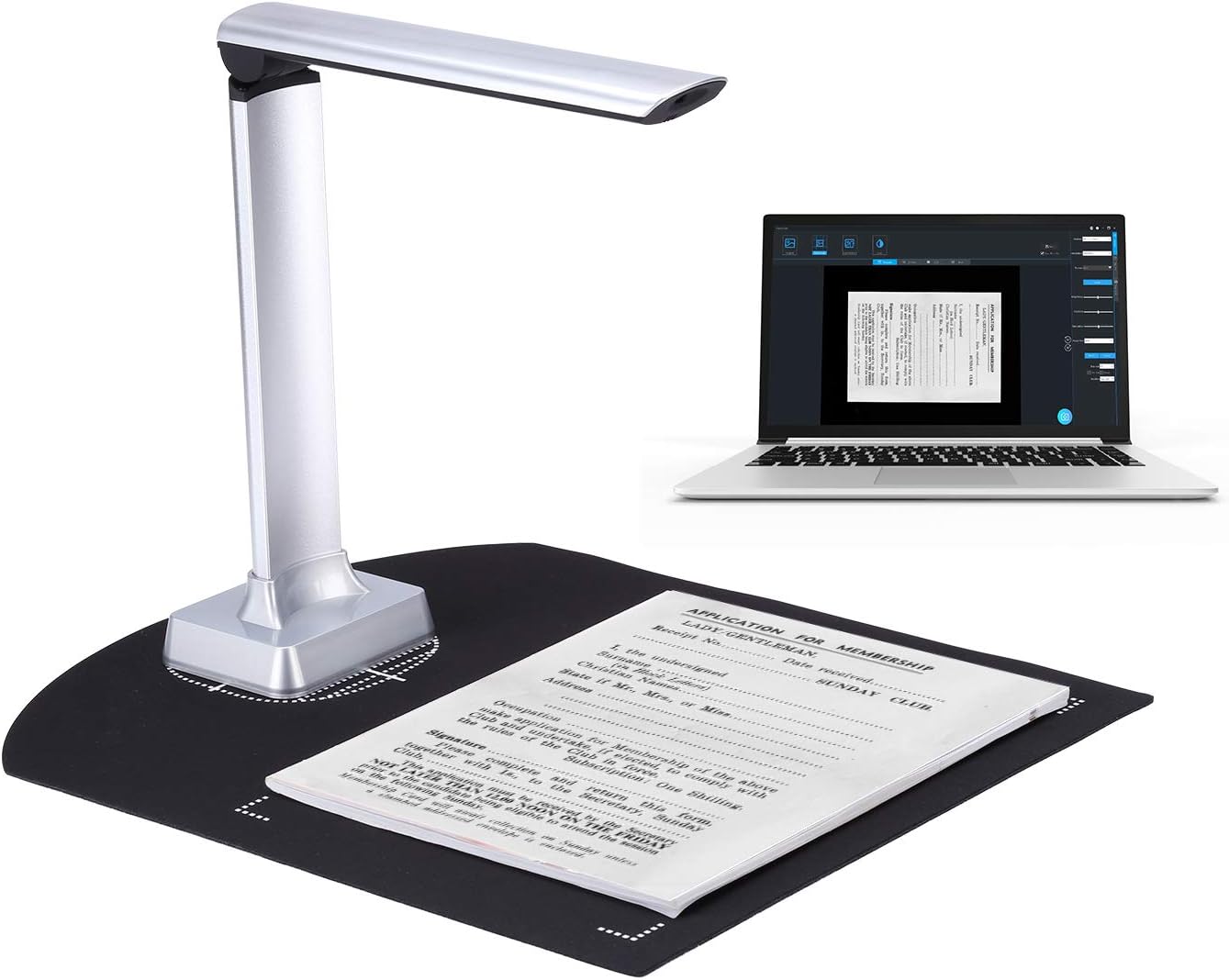 BK31 Portable Document Camera Scanner USB 2.0 HD 10 Amazon.in Electronics
