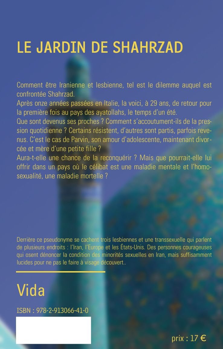 Amazonfr Le Jardin De Shahrzad Vida Livres - 