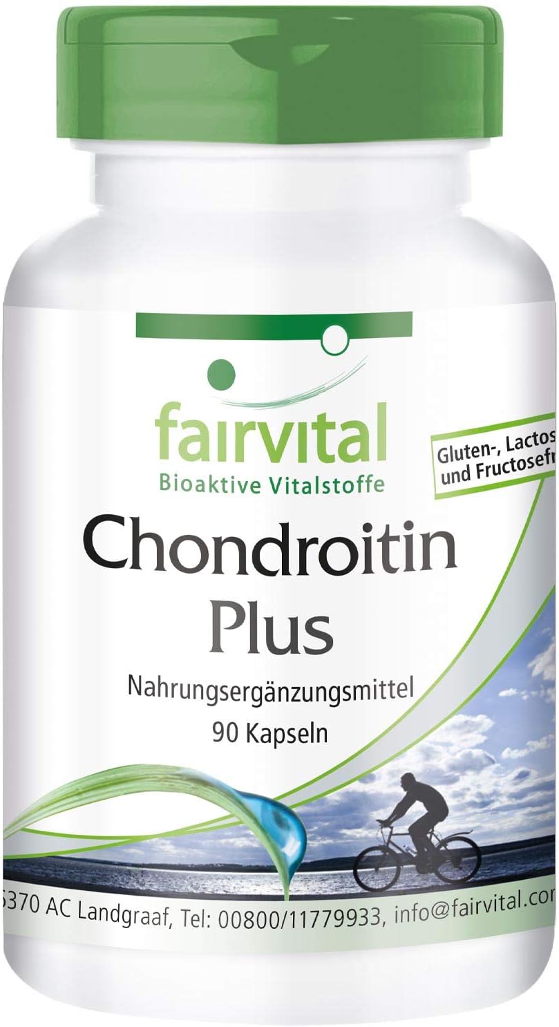 Condroitina Plus Sulfato de Condroitina + Ácido hialurónico + Calcio