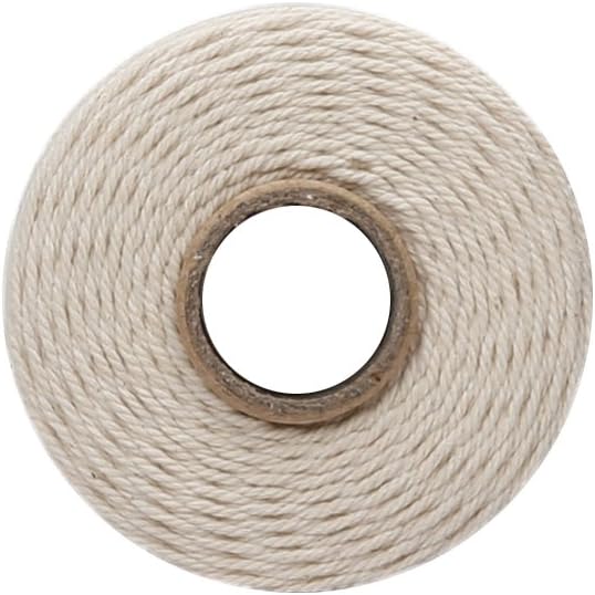 Tenn Well Cotton String, 3Ply 656Feet Bakers Twine Food Safe Cooking String for Trussing and Tying Poultry Meat Making Sausage DIY Crafts and Decoration : Office Products