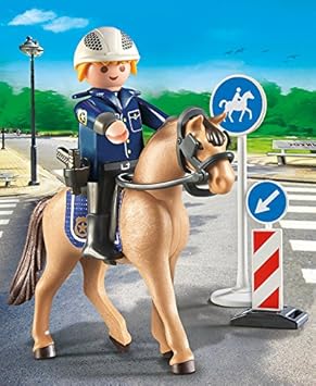 playmobil police horse