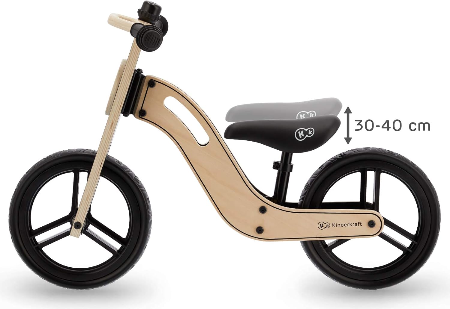 kinderkraft wooden balance bike