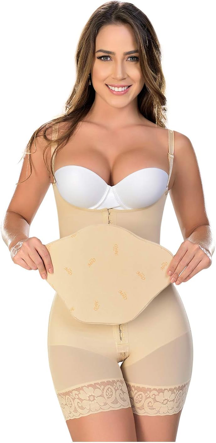 M&D 9104 Flattening Faja Ab Board After Liposuction | Tabla Abdominal Lipo Beige at  Women’s Clothing store