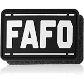 FAFO PVC Patch - 1 Pc Fuck Around and Find Out Patch, Funny Tactical Patch, Military Morale Hook and Loop Patch for Backpacks, Dog Harnesses, Army Vests, Hats, Helmets